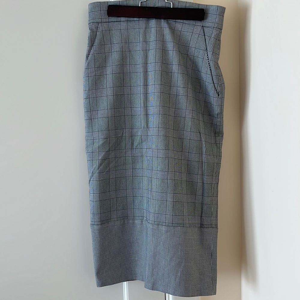 Veronica Beard Houndstooth Pencil Skirt Size 6